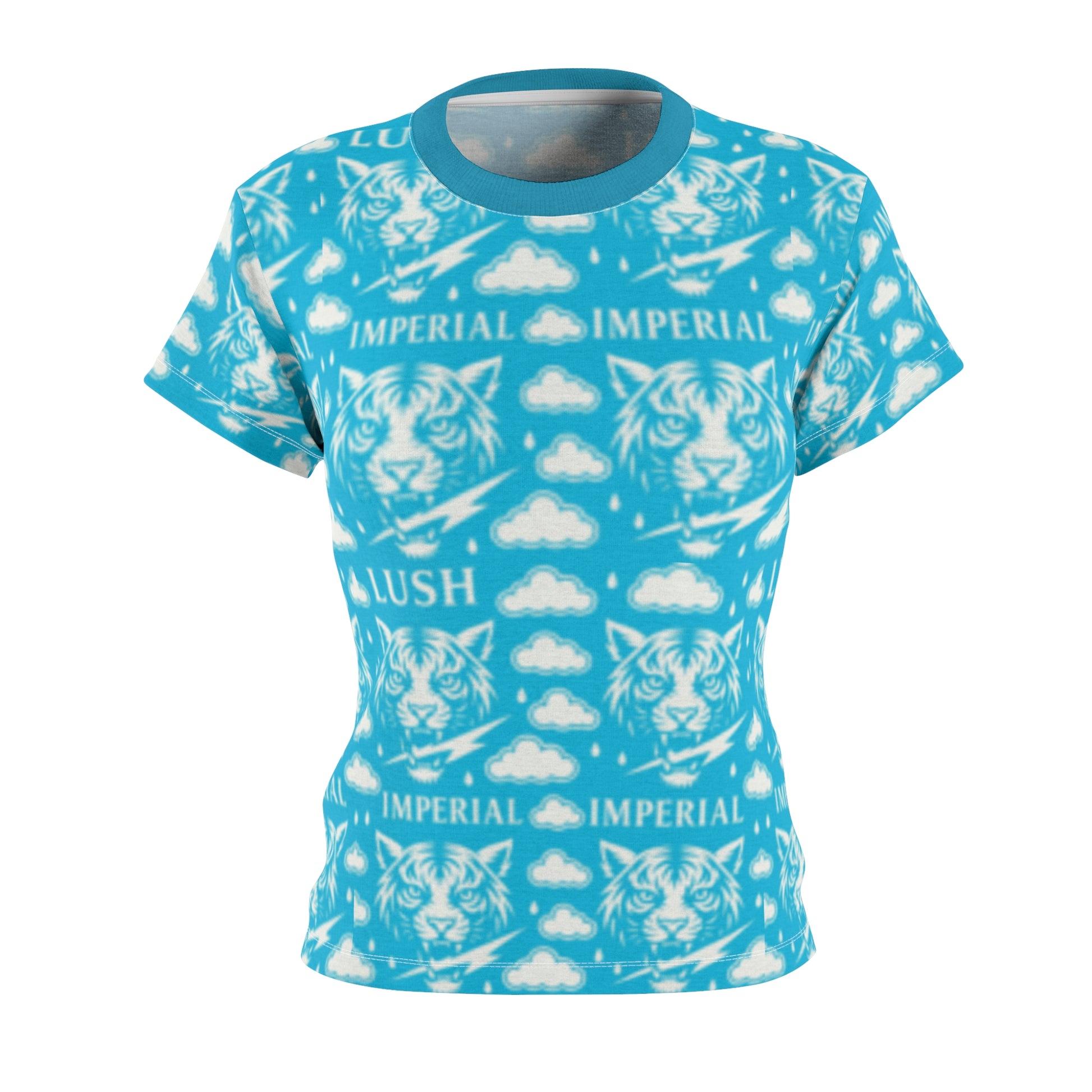 Sea Blue Royal Voltage Woman Shirt