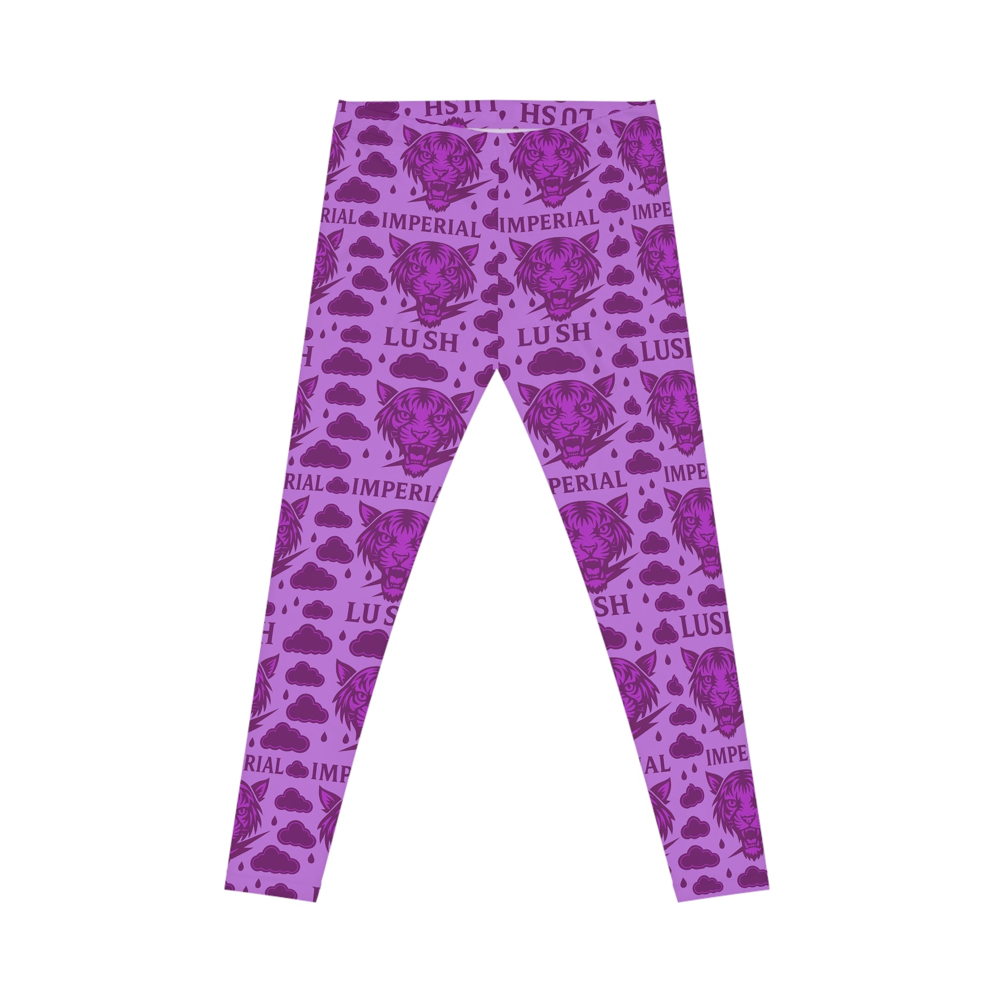 "Purple Royal Voltage Leggings"