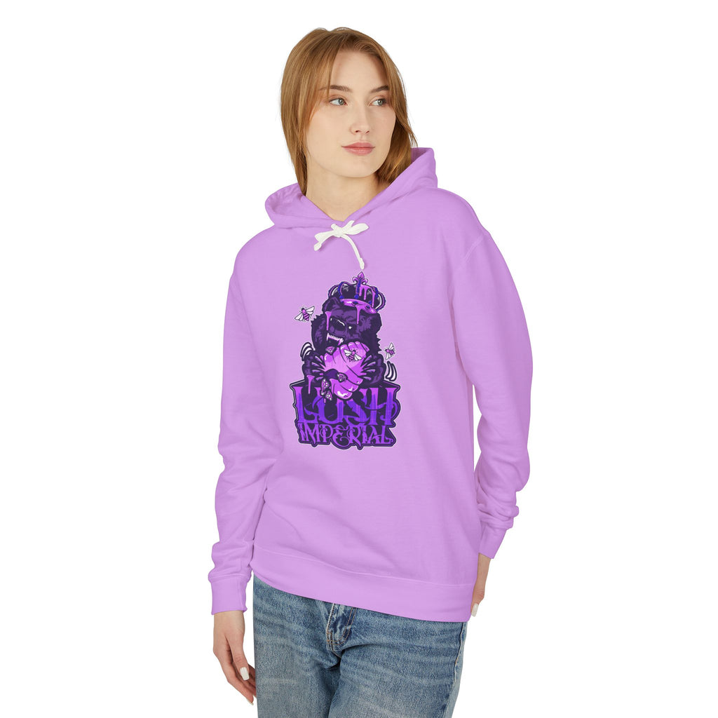 Purple Iconic Bear Hoodie