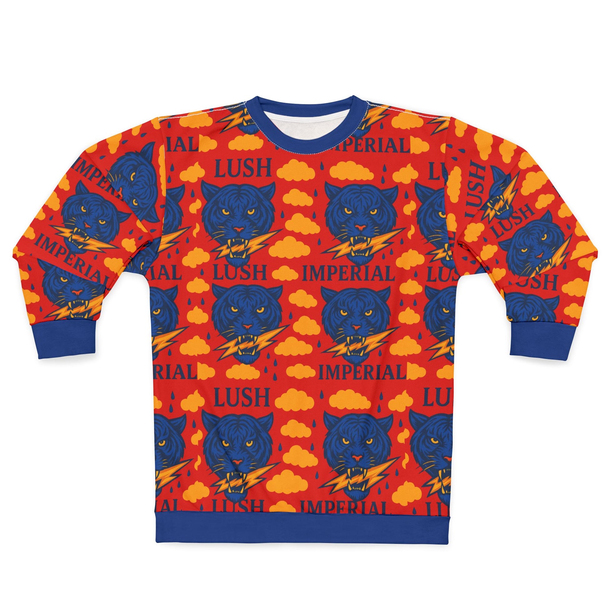 Blue & Gold Royal Voltage Sweater