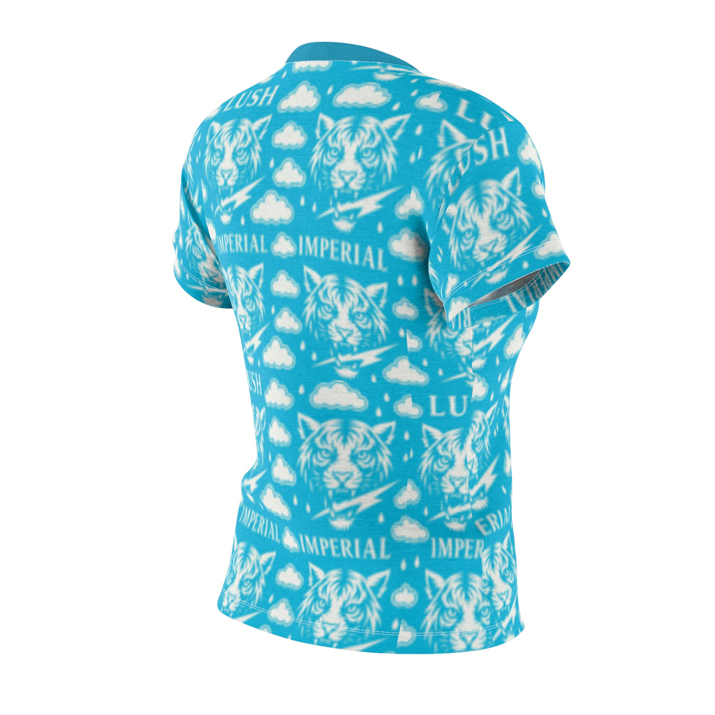 Sea Blue Royal Voltage Woman Shirt
