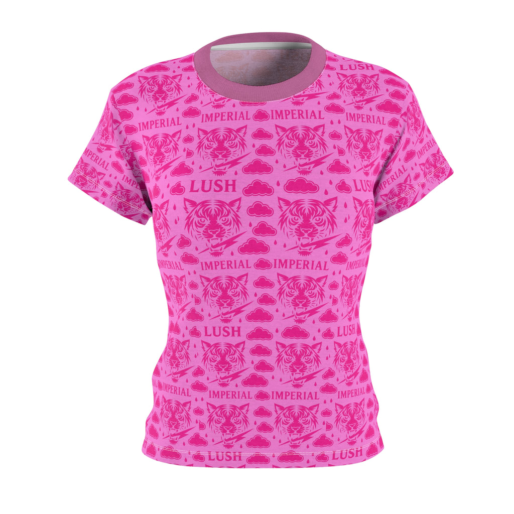 Pink Royal Voltage Pattern Shirt