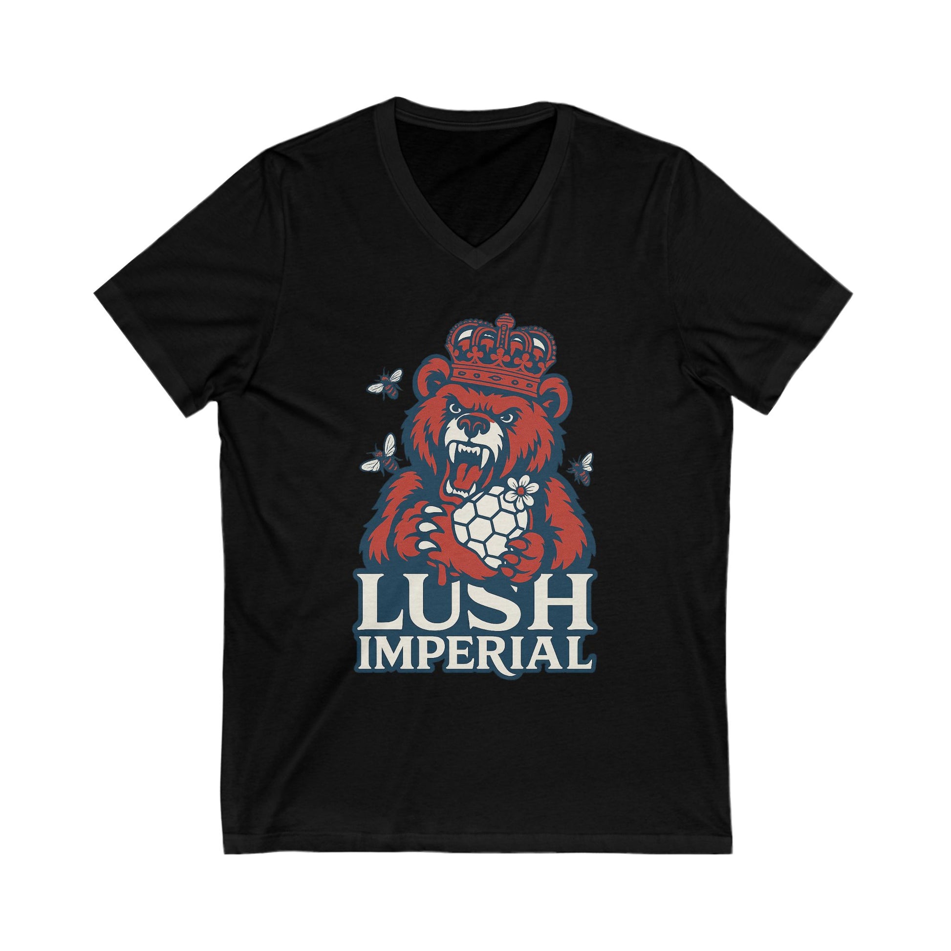 Lush Imperial Bear Red, White And Blue