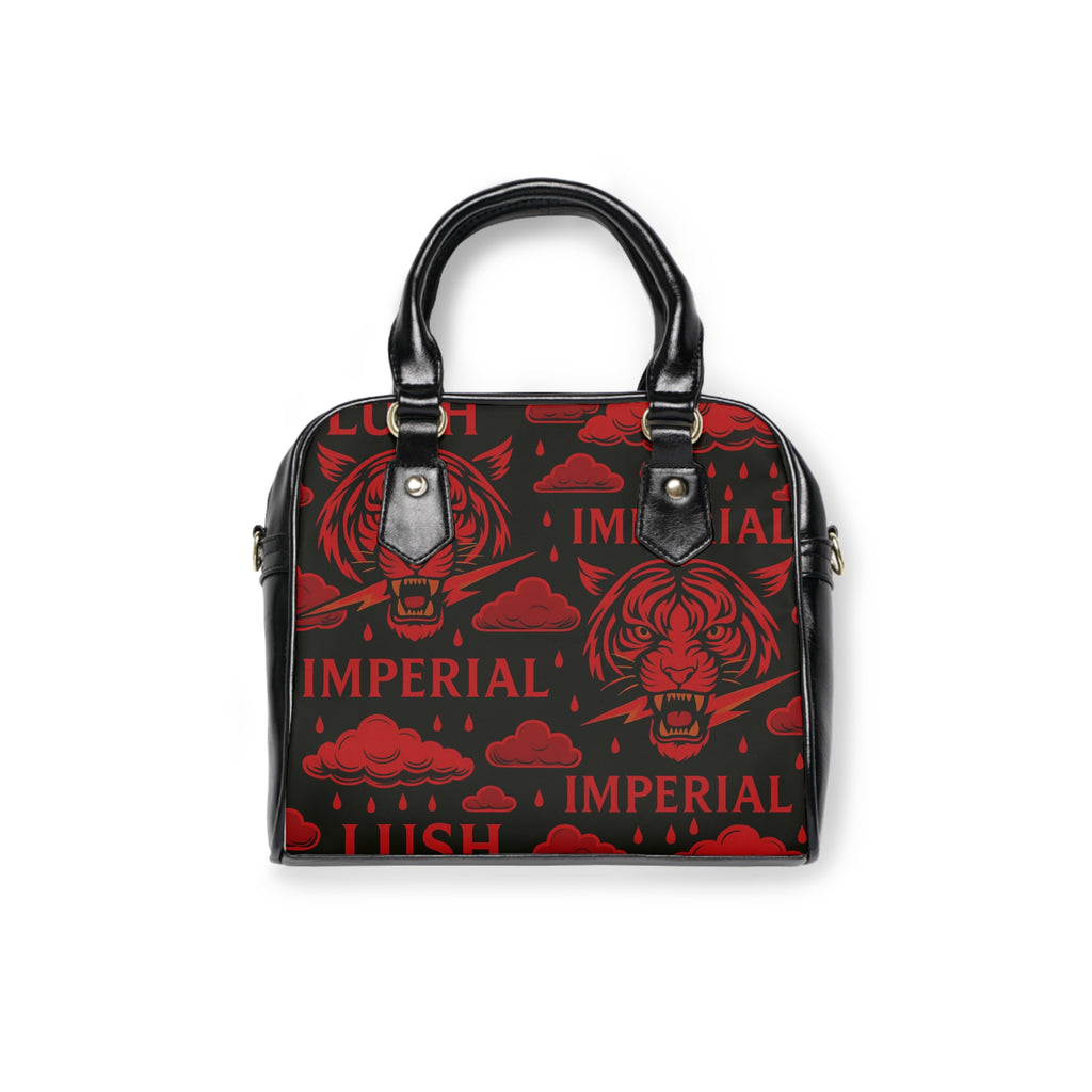 Red And Black Tiger Reign Purse