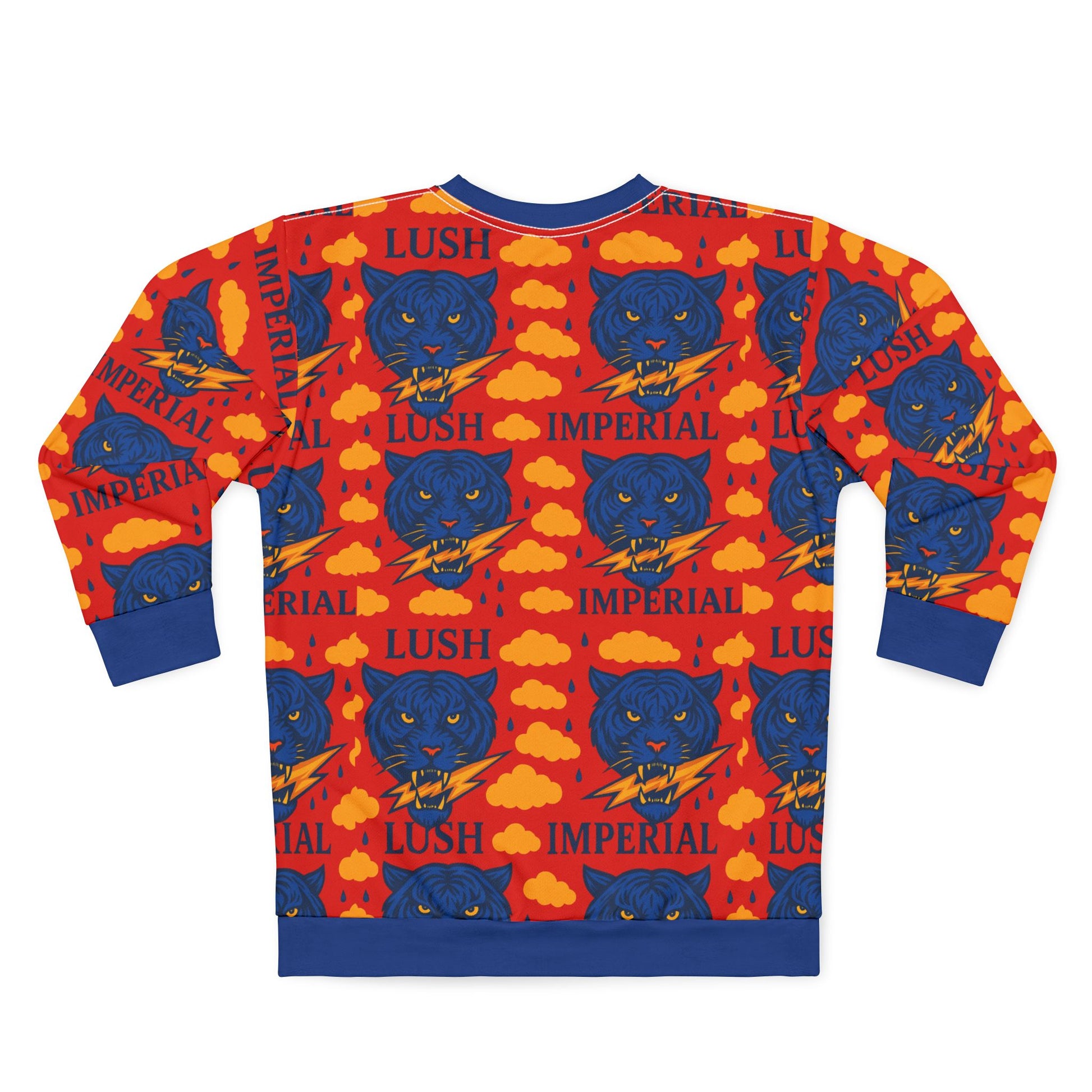 Blue & Gold Royal Voltage Sweater