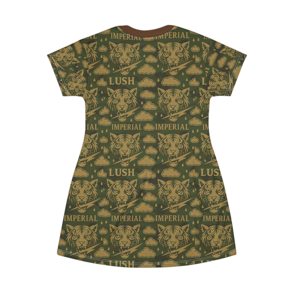 Lush Imperial Army Color Dress