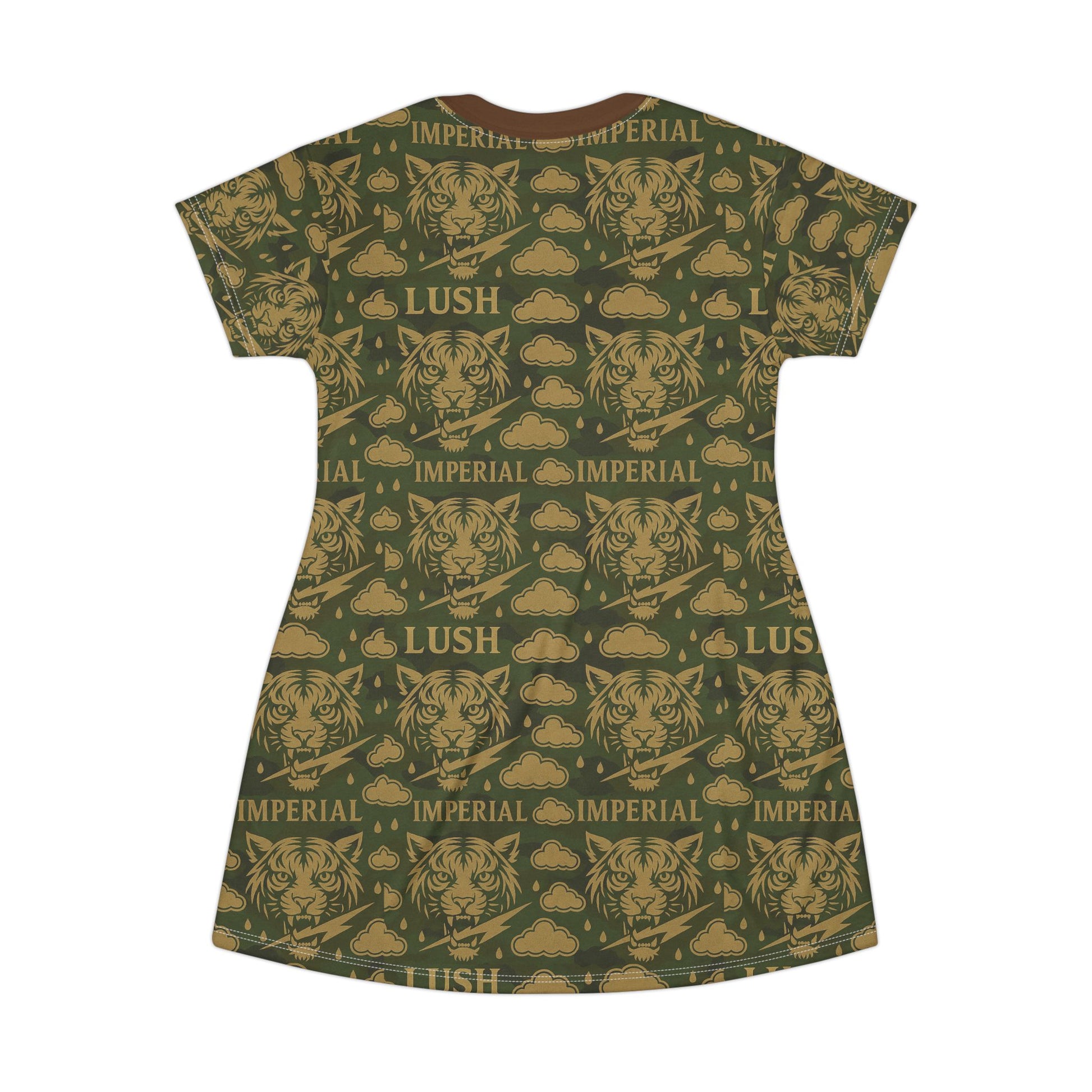 Lush Imperial Army Color Dress