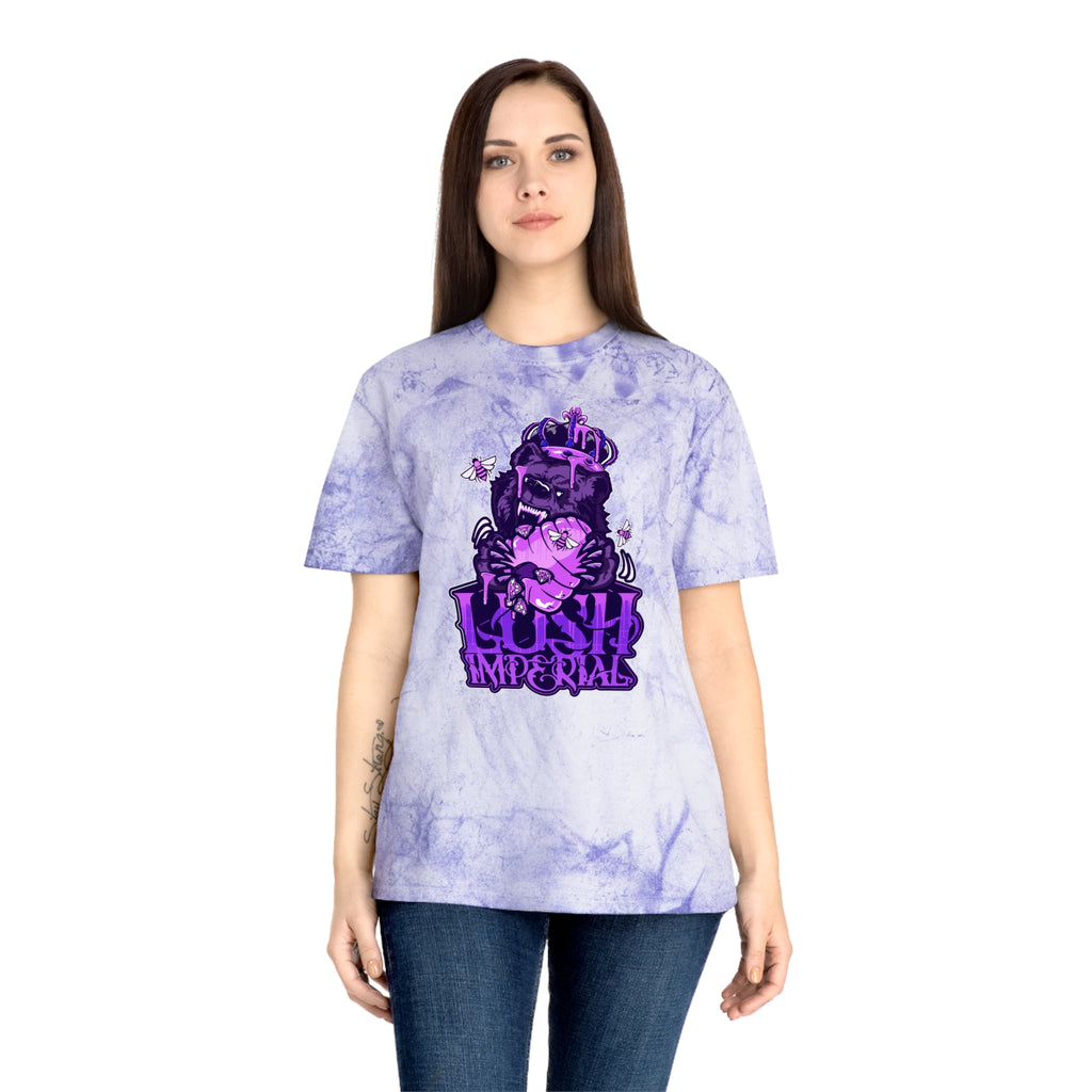 Purple Tie Dye Iconic Bear