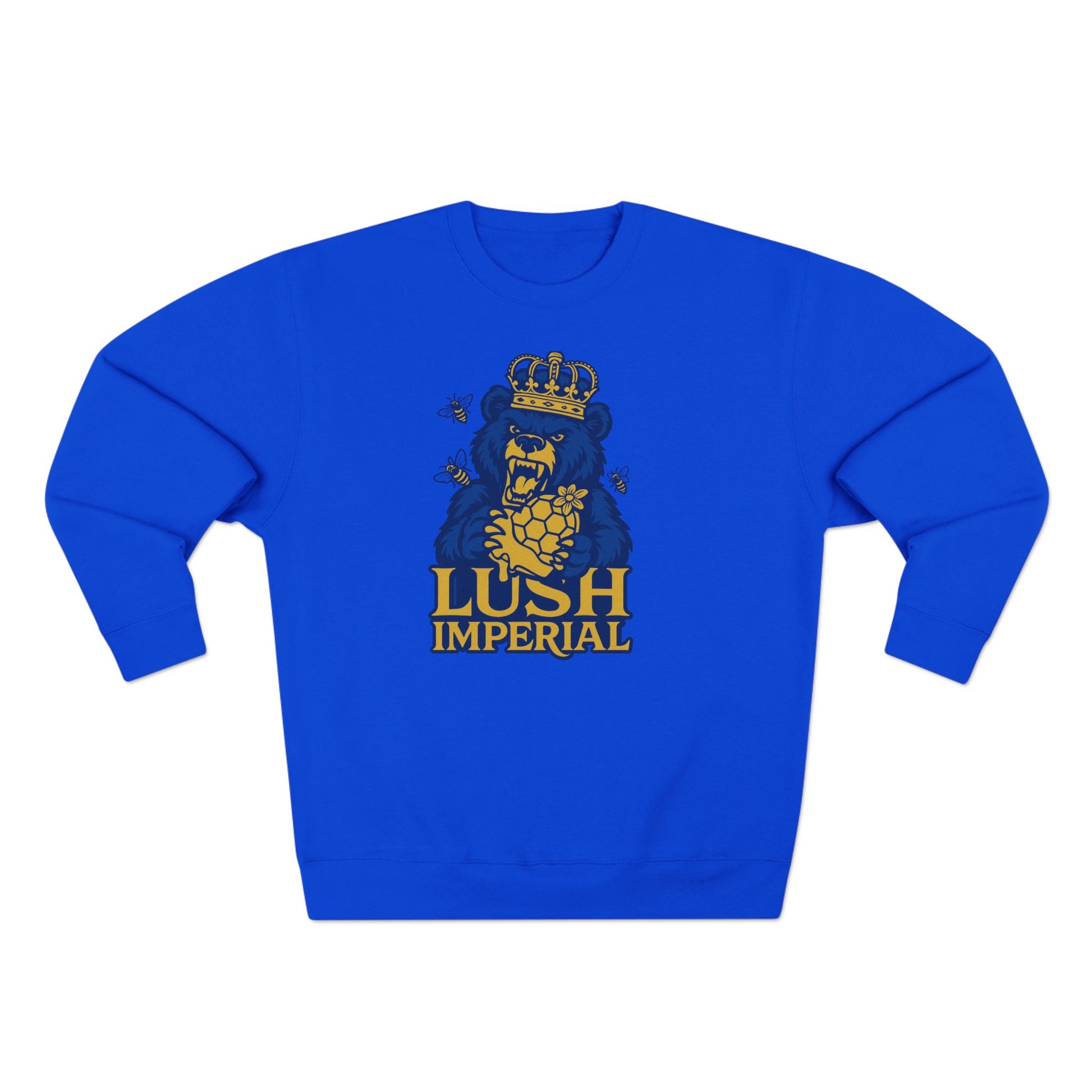 Lush Imperial Crewneck Sweatshirt - Cozy Unisex Pullover for Casual Wear, Gift for Beer Lovers, Unique Fashion
