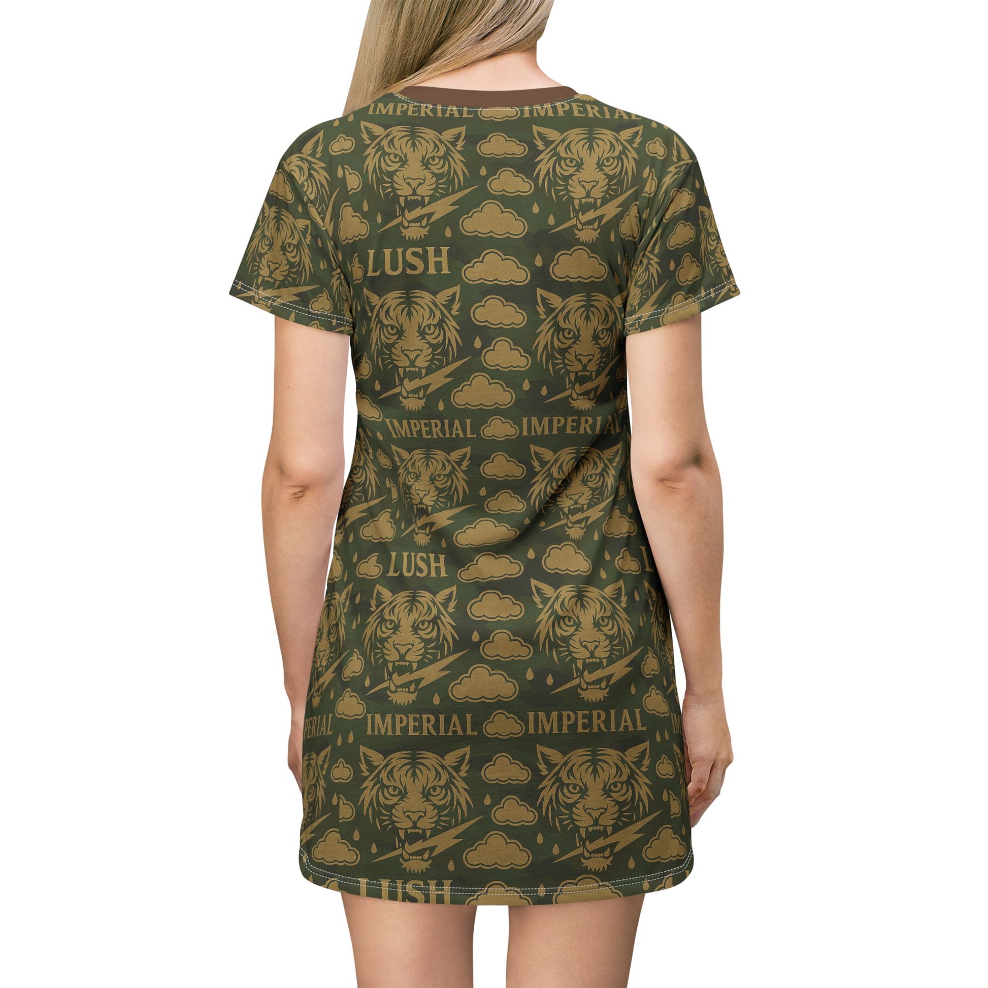 Lush Imperial Army Color Dress
