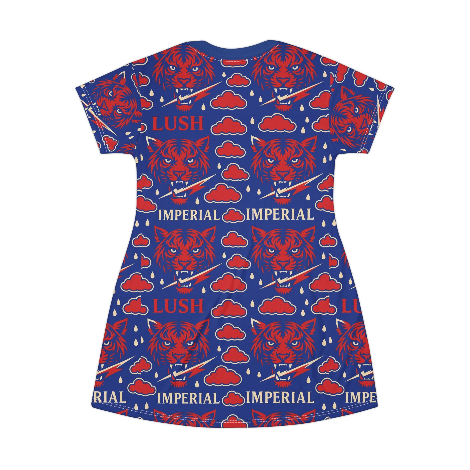 Royal Blue And Royal Voltage Dress