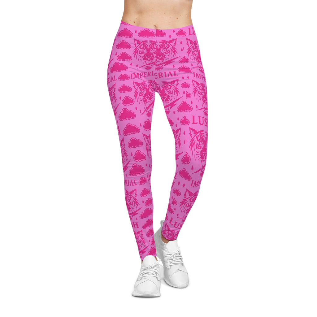 Pink Royal Voltage Leggings