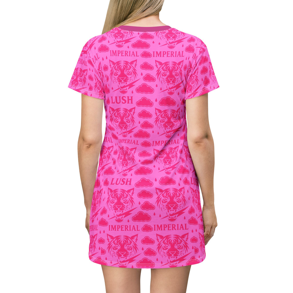Pink Royal Voltage Dress