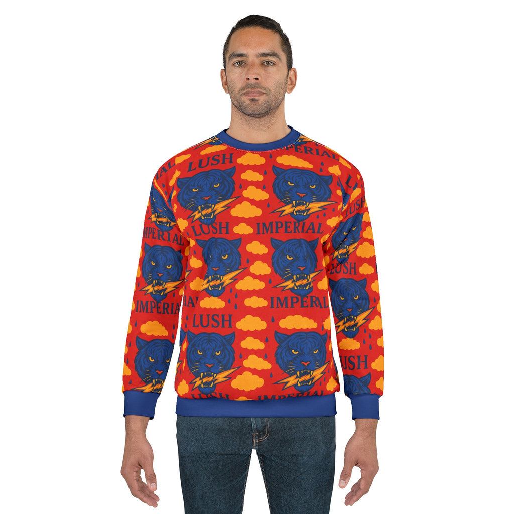 Blue & Gold Royal Voltage Sweater