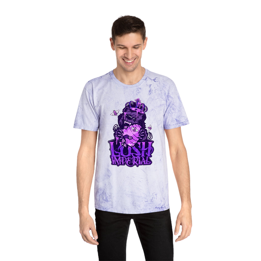 Purple Tie Dye Iconic Bear