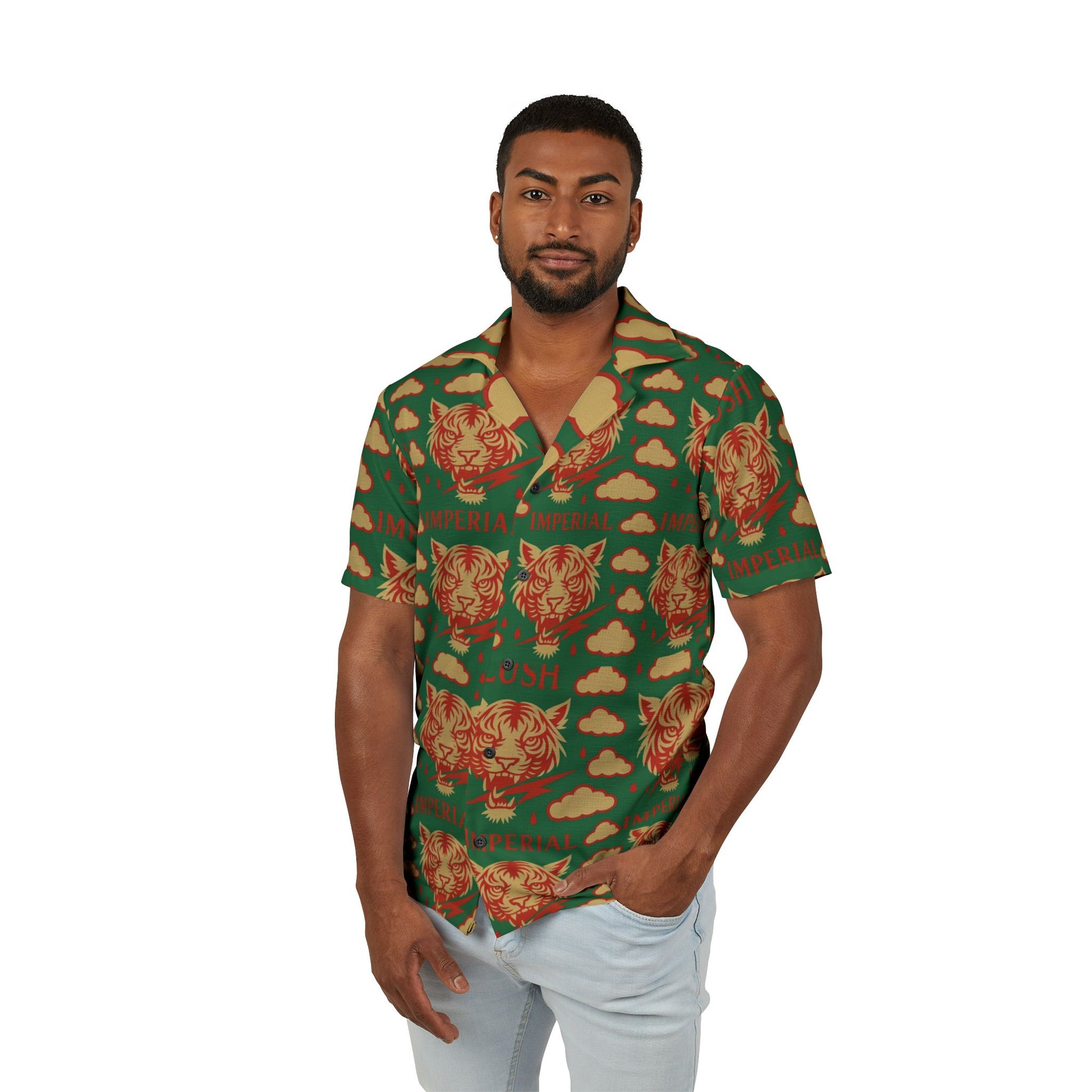 Royal Voltage Silk Shirt