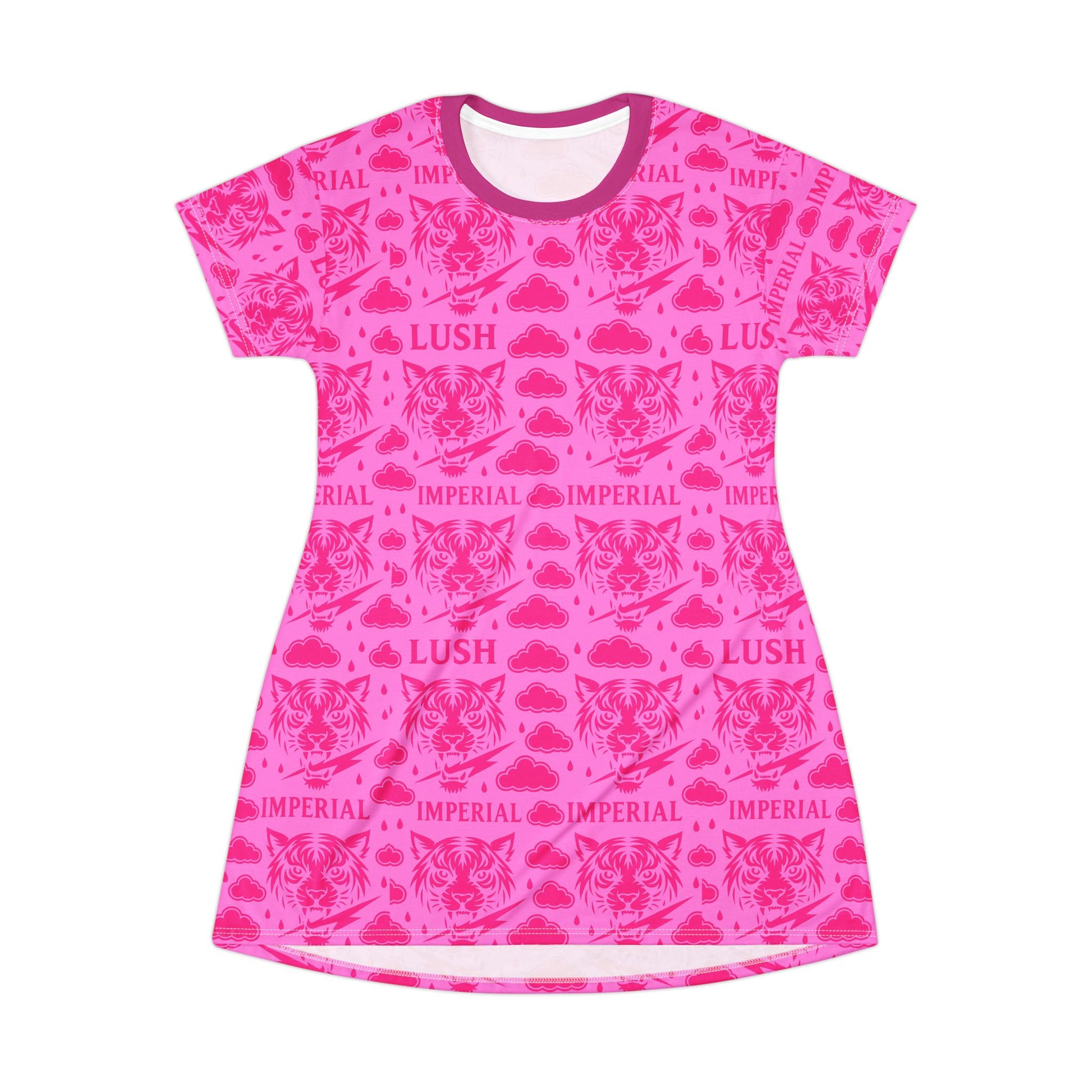 Pink Royal Voltage Dress