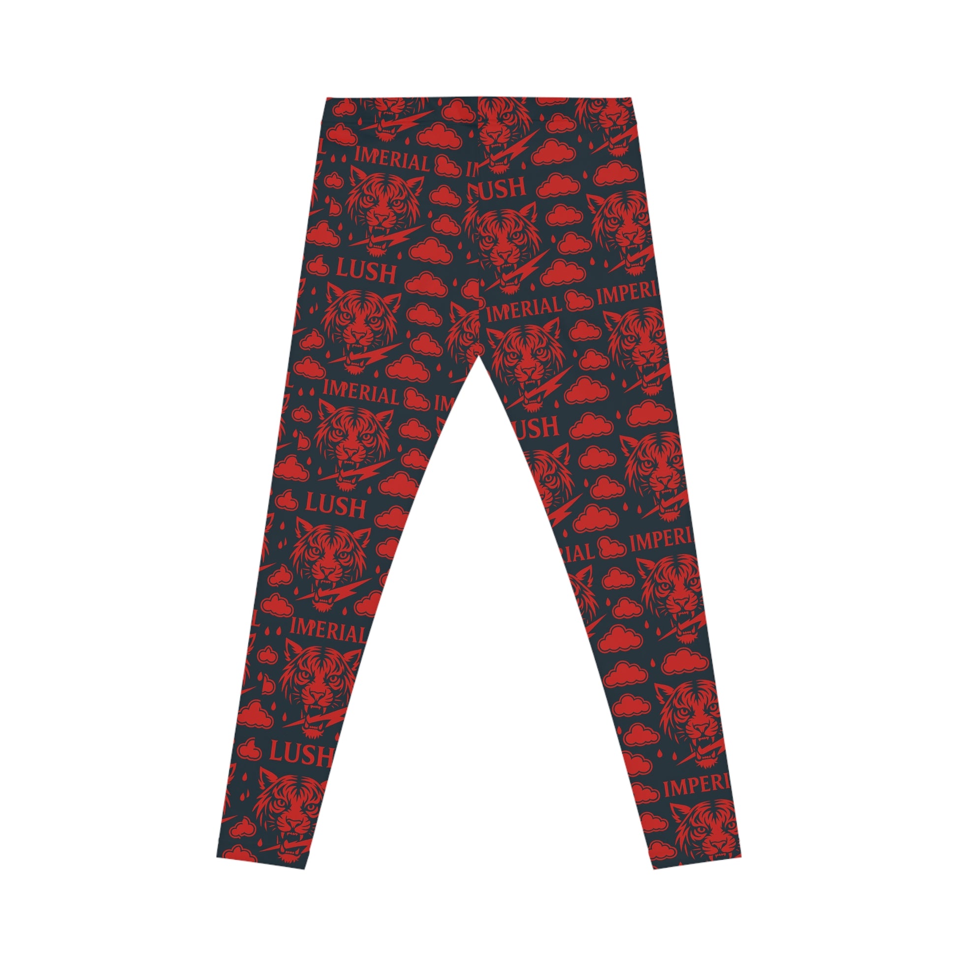 Red & Navy Leggings