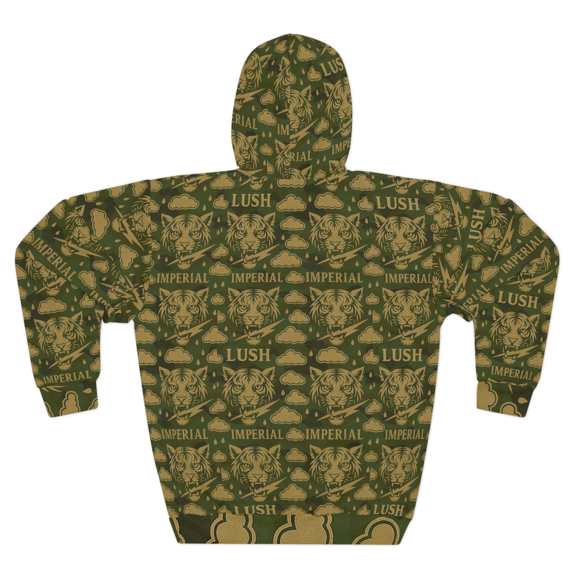 Lush Imperial Hoodie, Cozy Unisex Sweatshirt, Stylish Casual Wear, Perfect Gift for Nature Lovers, Trendy Everyday Fashion