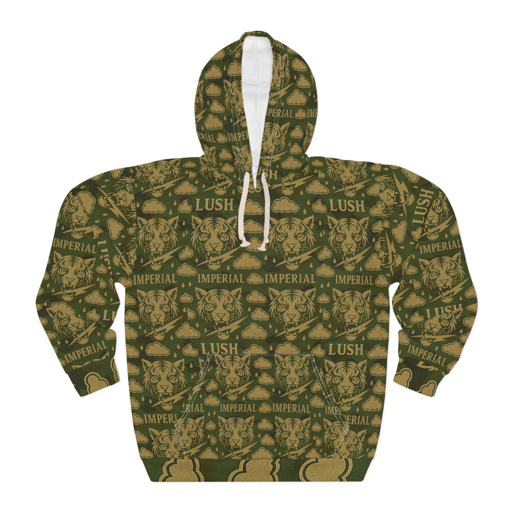 Lush Imperial Hoodie, Cozy Unisex Sweatshirt, Stylish Casual Wear, Perfect Gift for Nature Lovers, Trendy Everyday Fashion