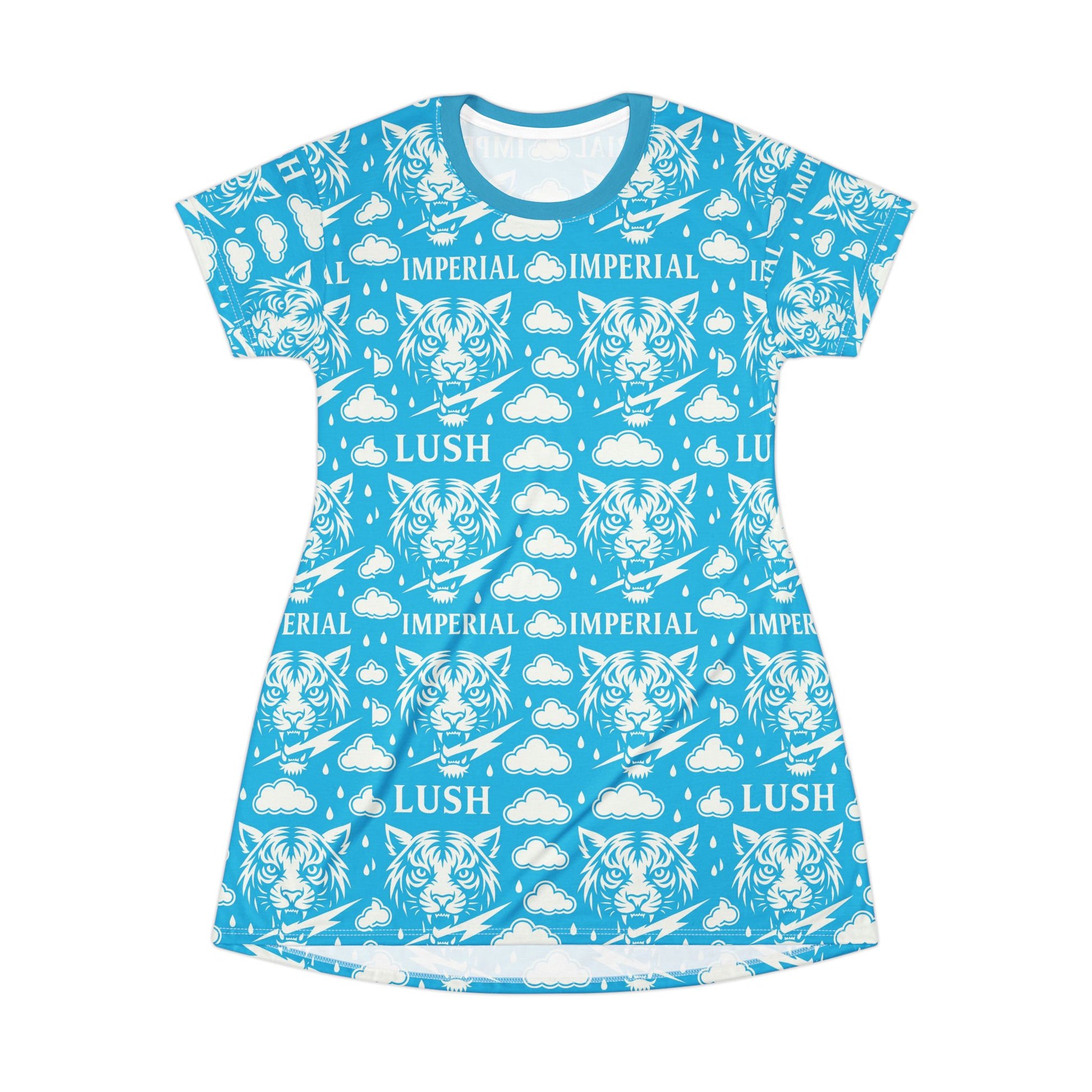 Sea Blue Royal Voltage Dress