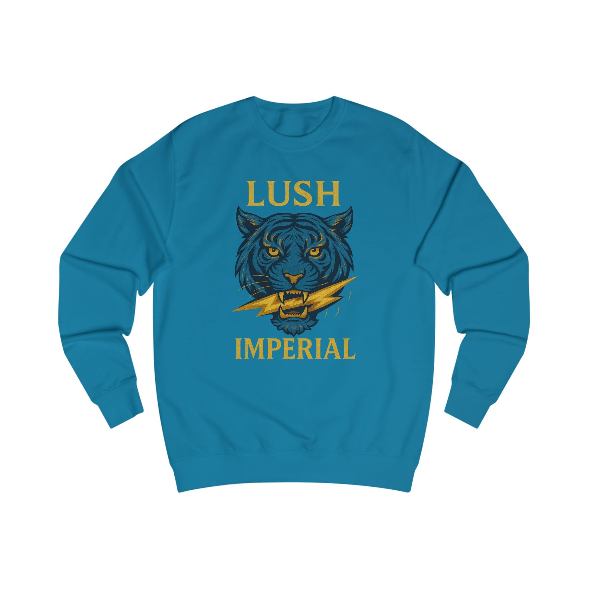 Blue Warrior Tiger Sweater Unisex