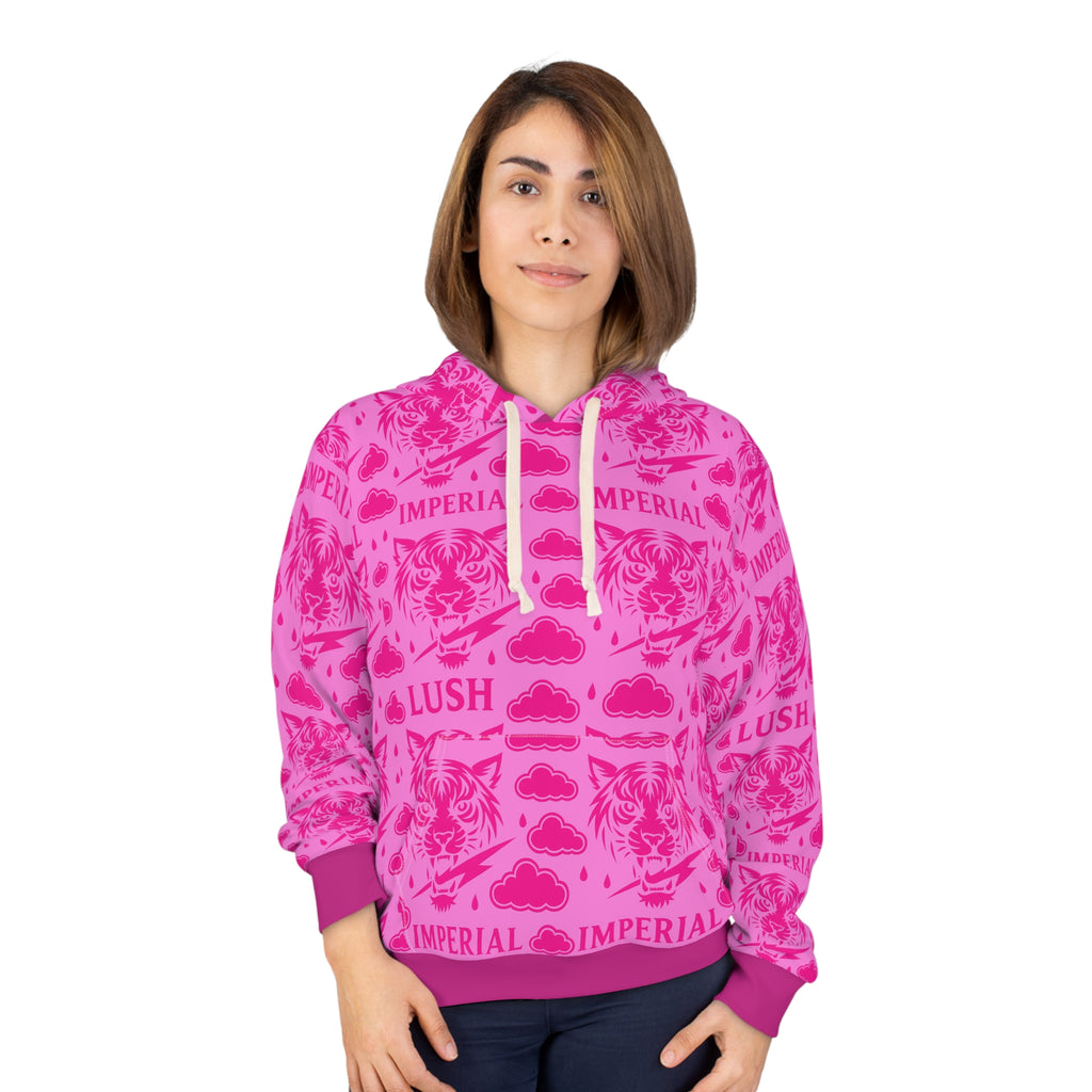 Pink Pattern Royal Voltage Hoodie