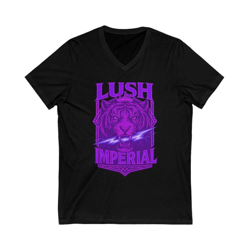 Purple Tiger Reign V-Neck