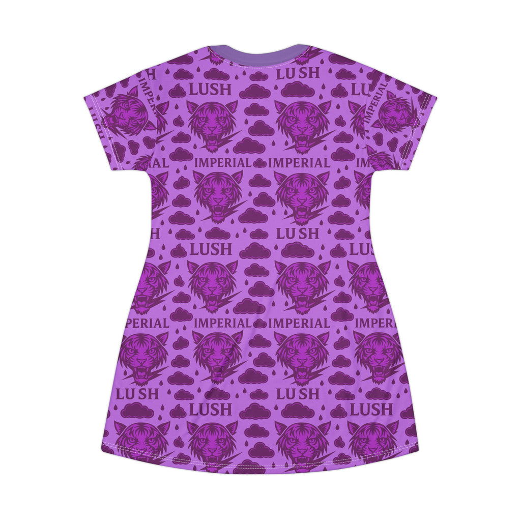 "Purple Royal Voltage Dress"