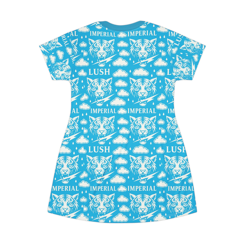 Sea Blue Royal Voltage Dress