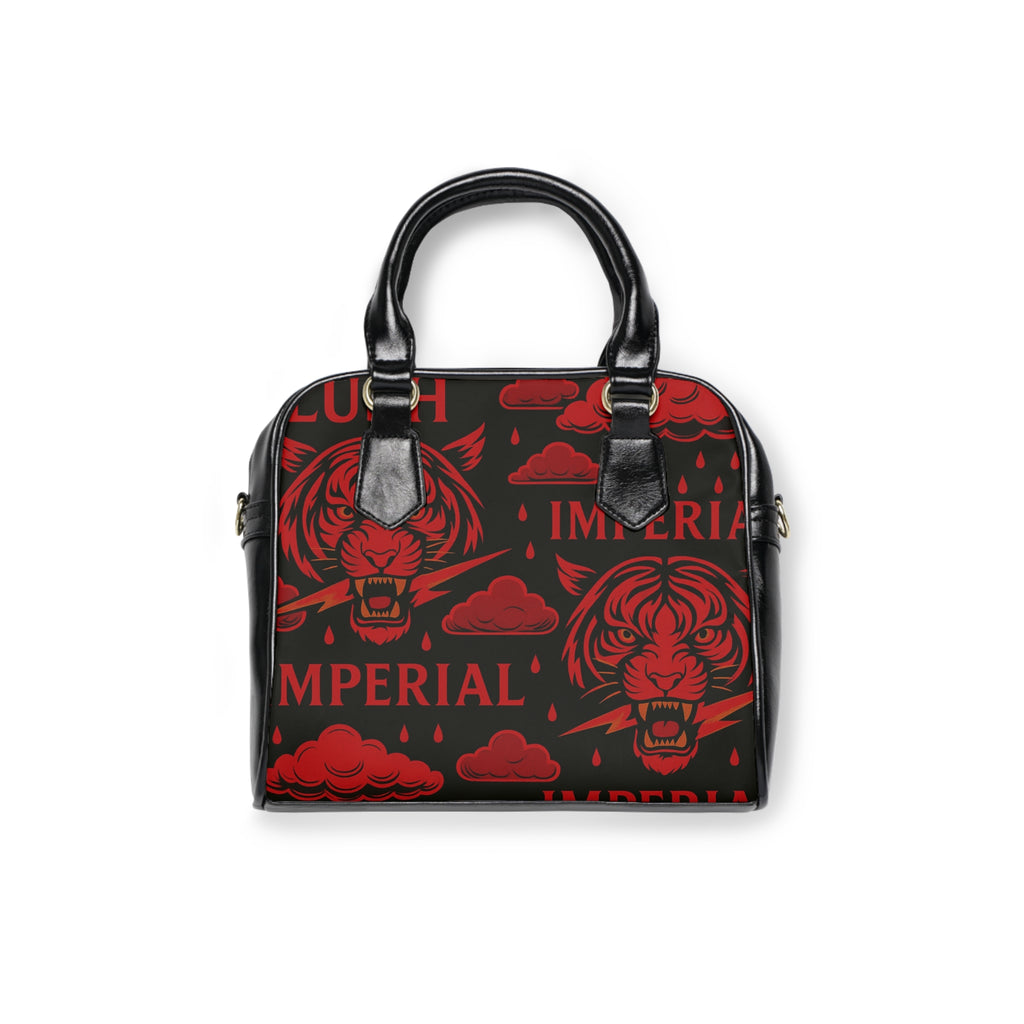 Red And Black Tiger Reign Purse