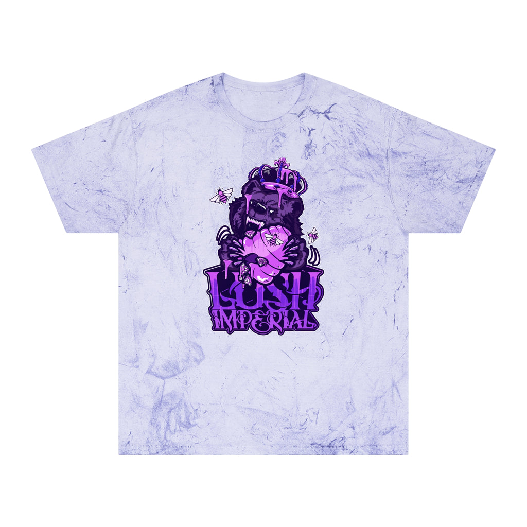 Purple Tie Dye Iconic Bear