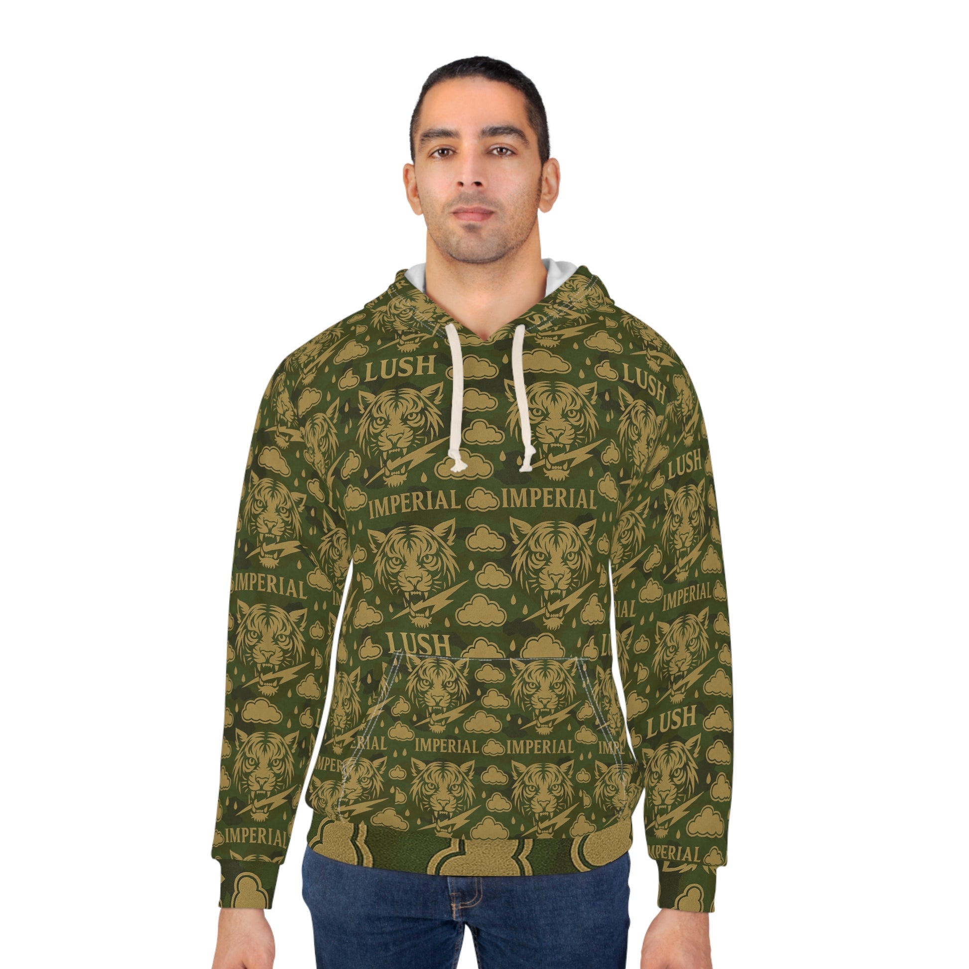 Lush Imperial Hoodie, Cozy Unisex Sweatshirt, Stylish Casual Wear, Perfect Gift for Nature Lovers, Trendy Everyday Fashion