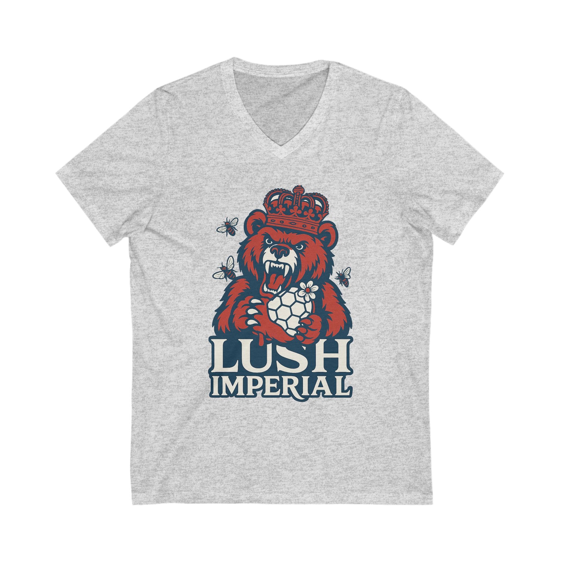 Lush Imperial Bear Red, White And Blue