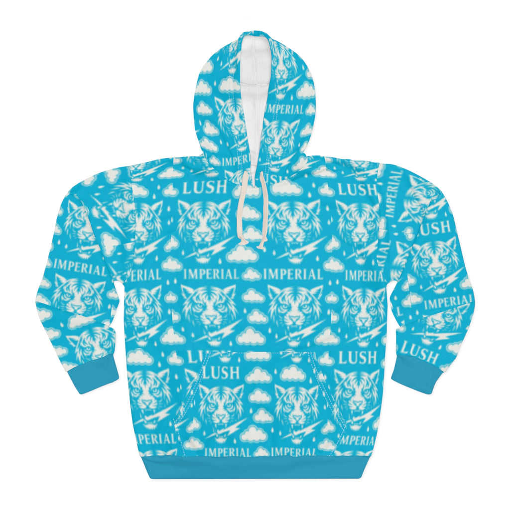 Sea Blue Royal Voltage Unisex Hoodie