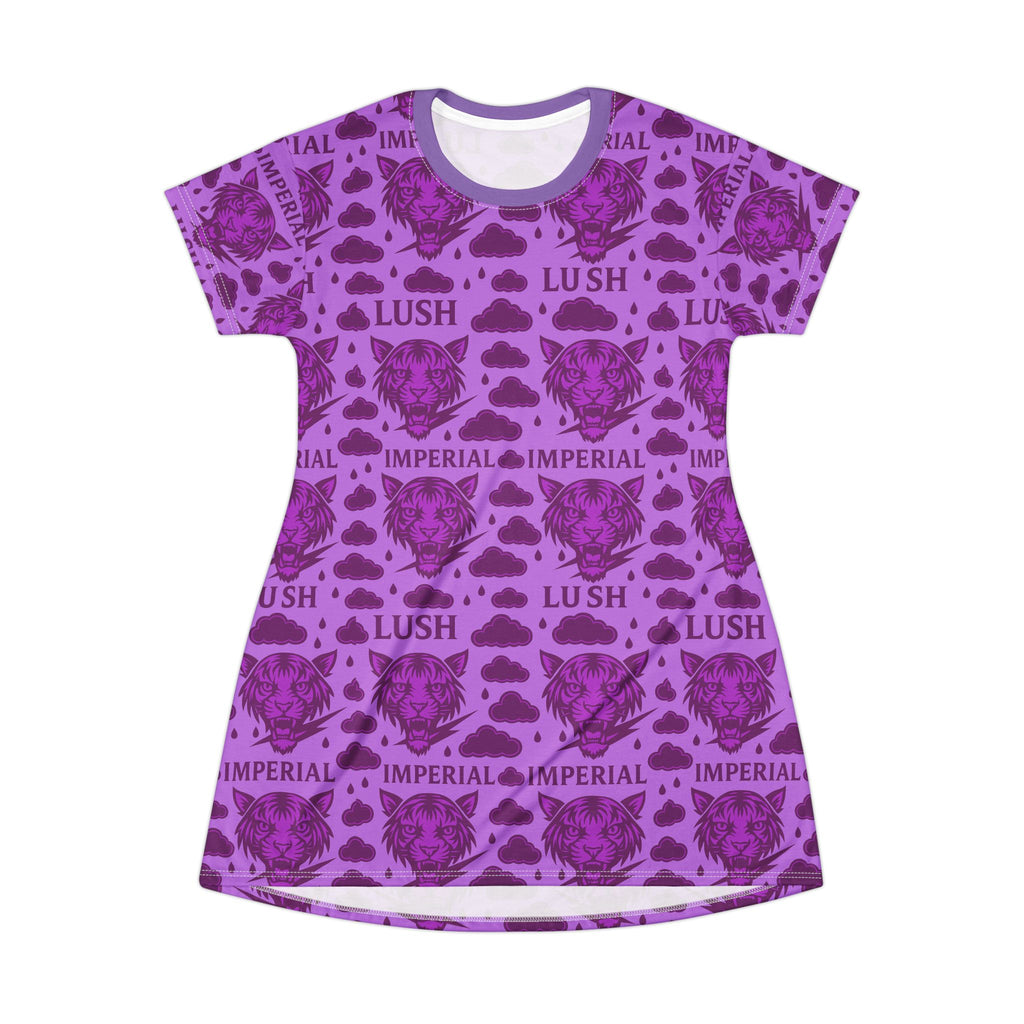 "Purple Royal Voltage Dress"