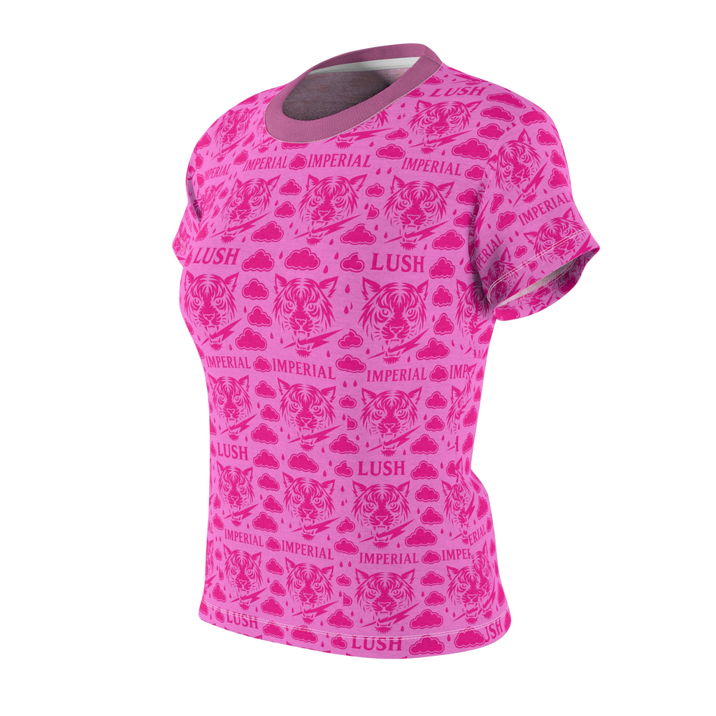 Pink Royal Voltage Pattern Shirt