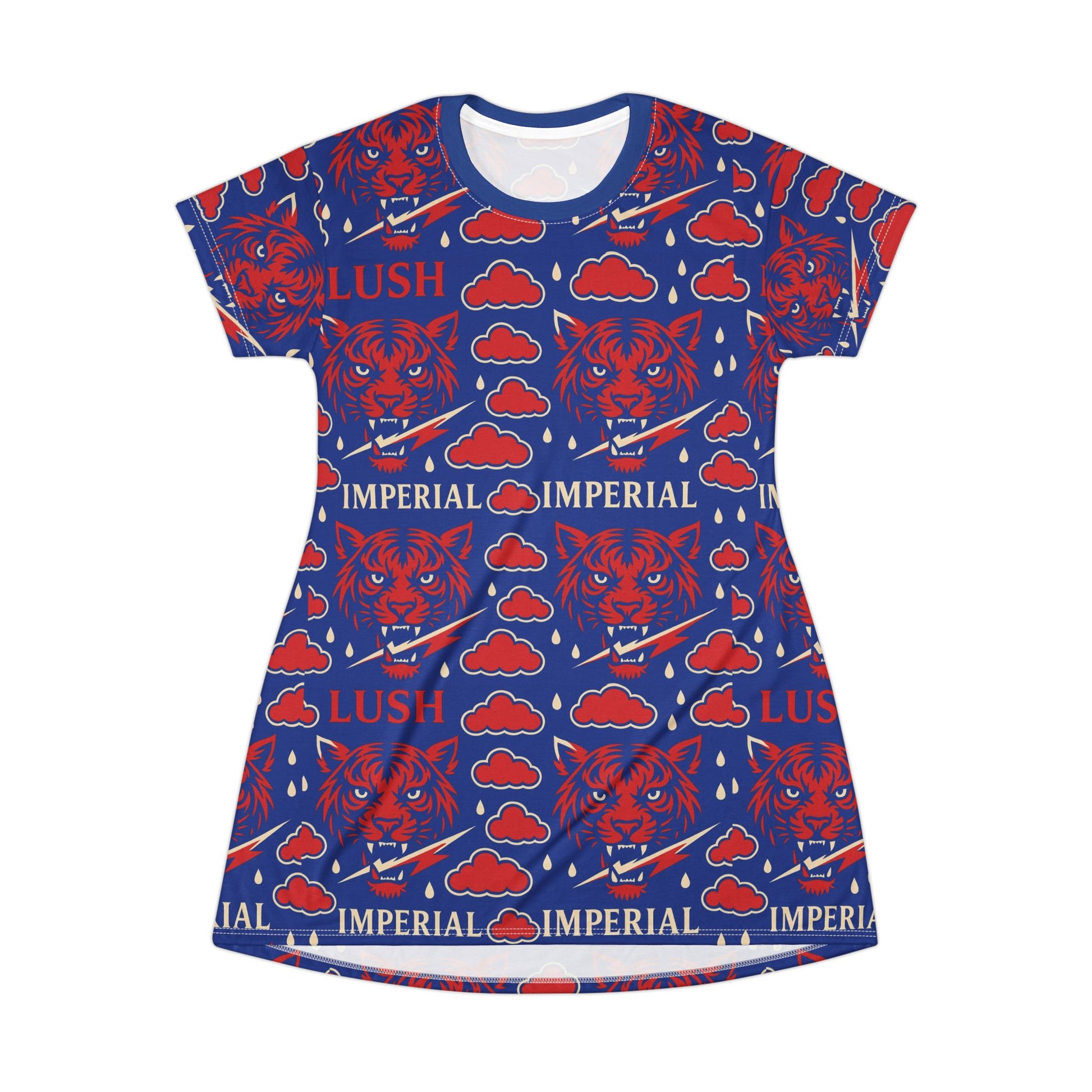 Royal Blue And Royal Voltage Dress
