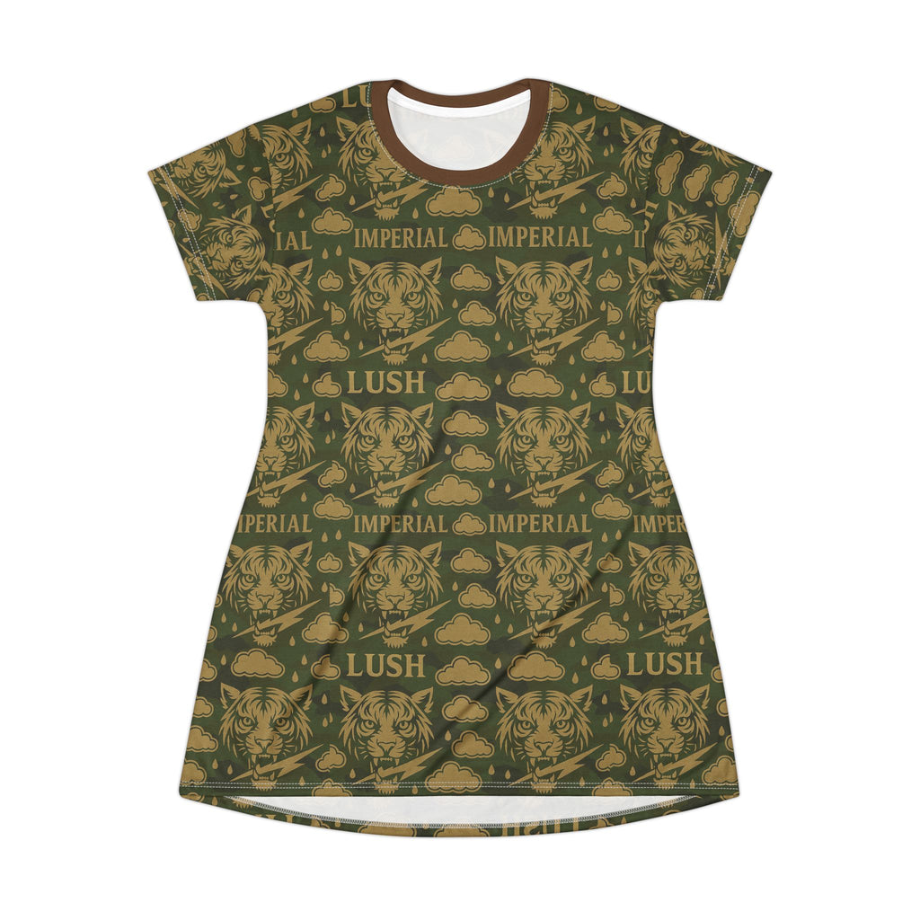 Lush Imperial Army Color Dress