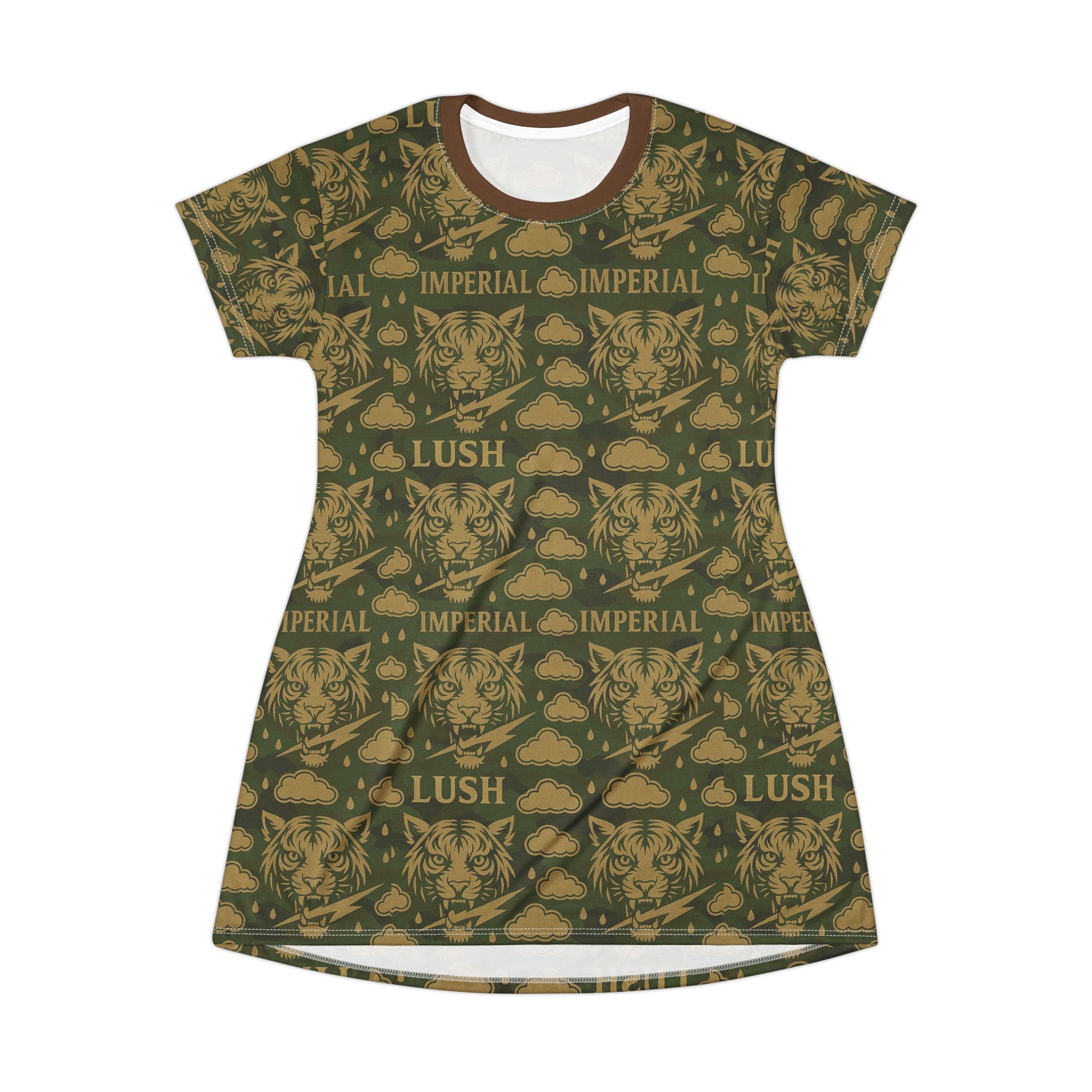 Lush Imperial Army Color Dress