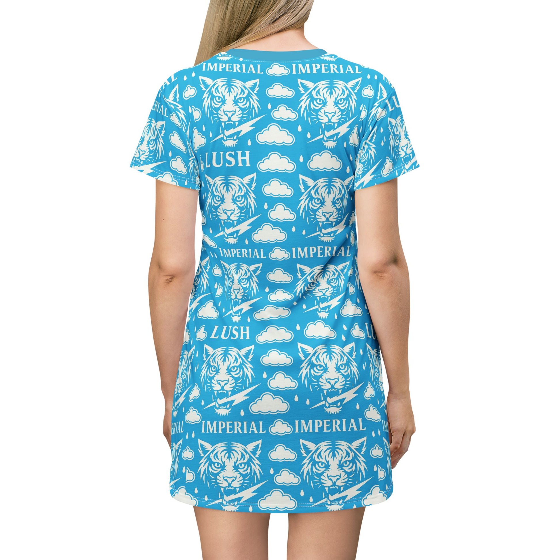 Sea Blue Royal Voltage Dress