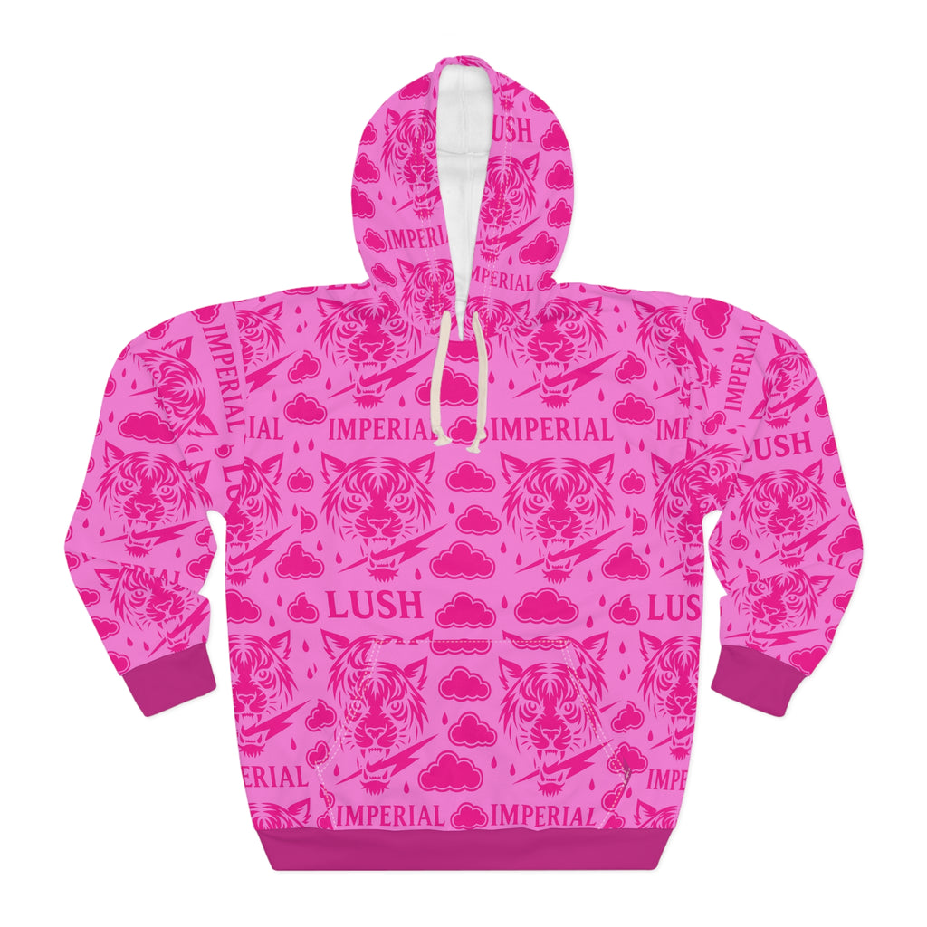 Pink Pattern Royal Voltage Hoodie