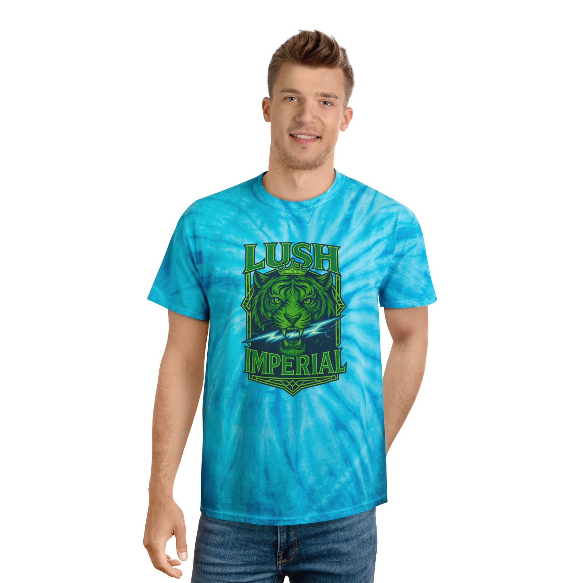 Tie Dye Royal Voltage Alien Color