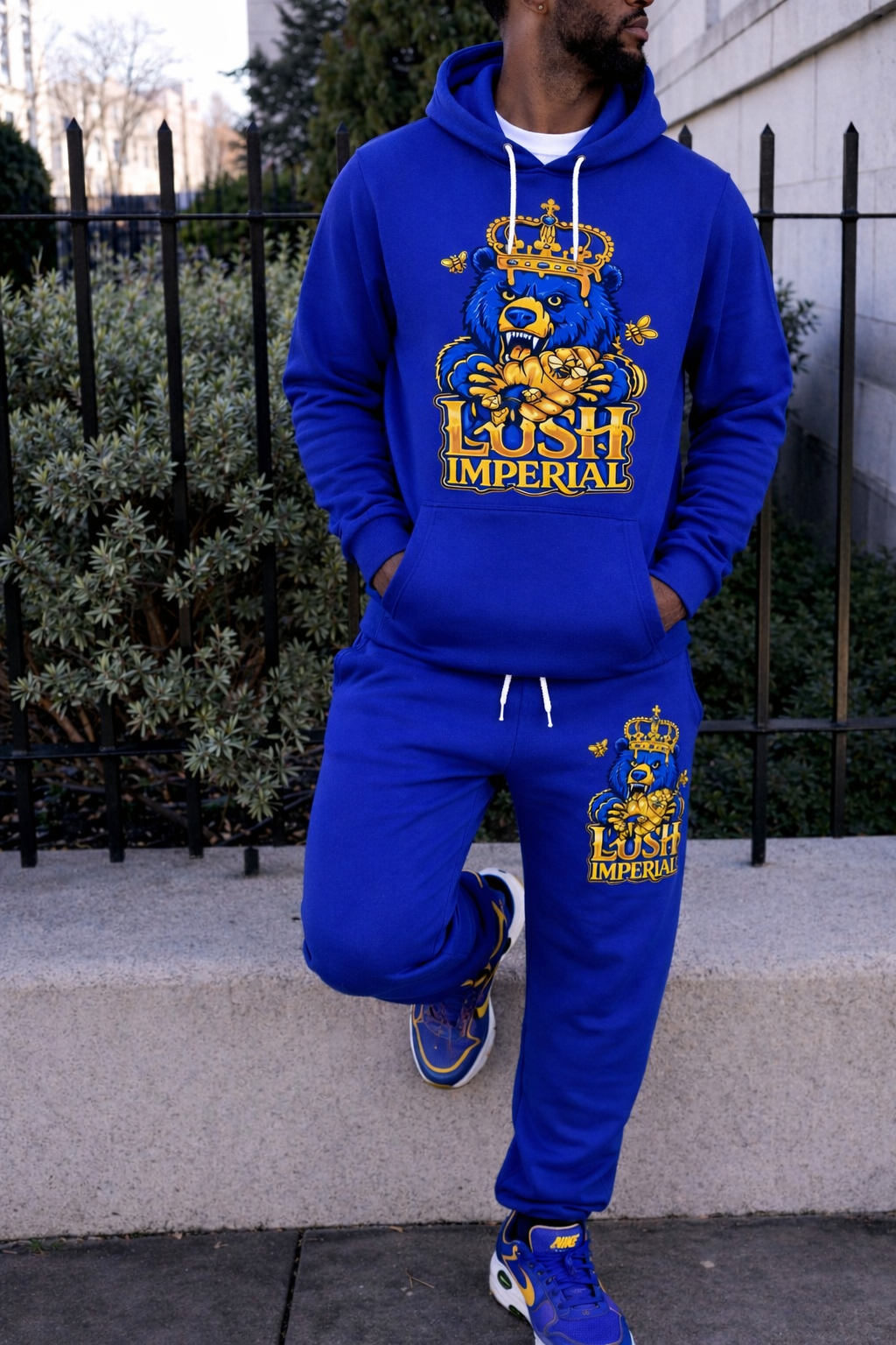 " #5 Lush Imperial Crown Bear Set"