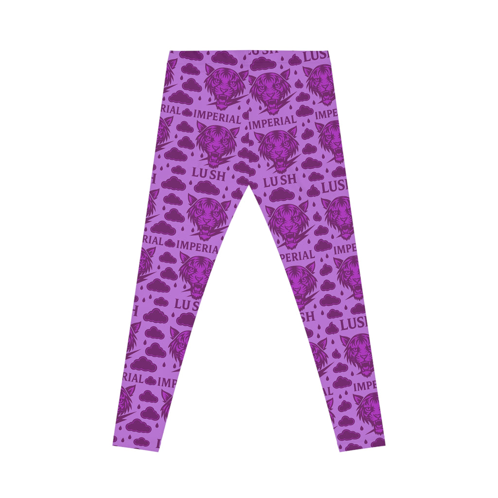 "Purple Royal Voltage Leggings"