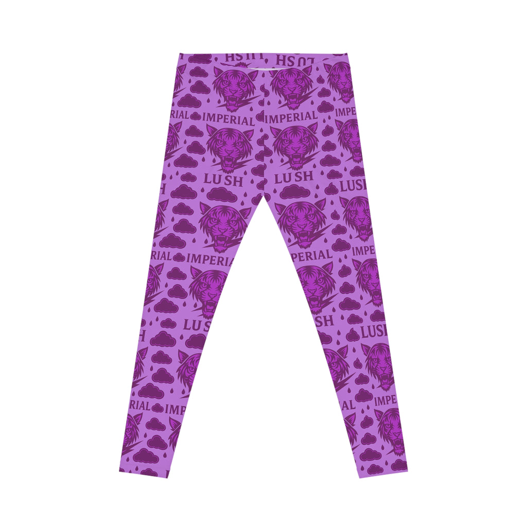 "Purple Royal Voltage Leggings"