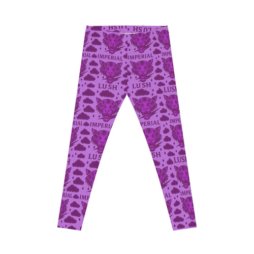 "Purple Royal Voltage Leggings"