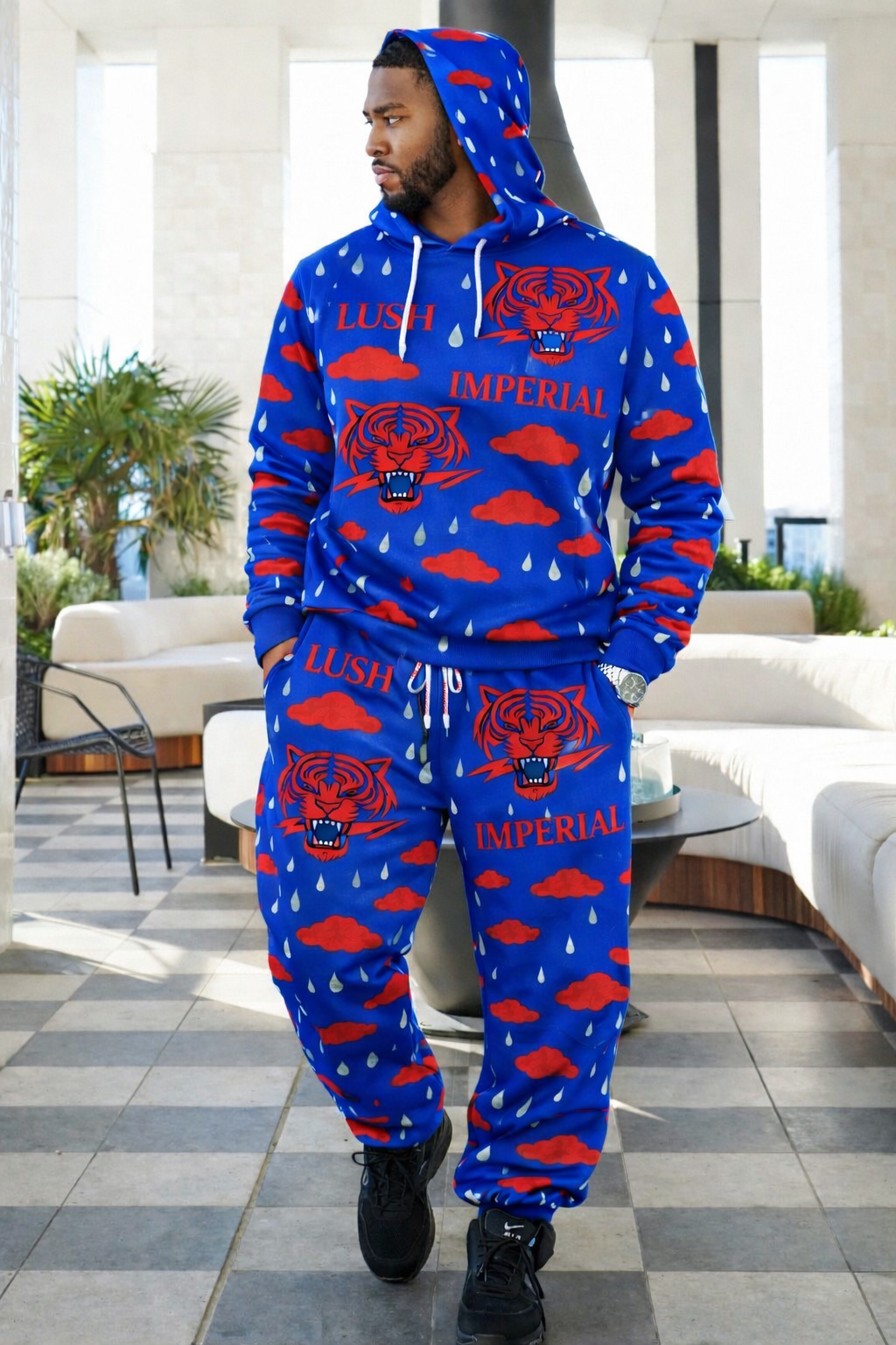 "Lush Imperial Unisex Hoodie & Jogger Set"