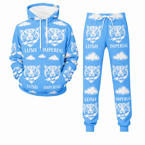 " #3 Sky Dreams Lush Imperial Jogging Set